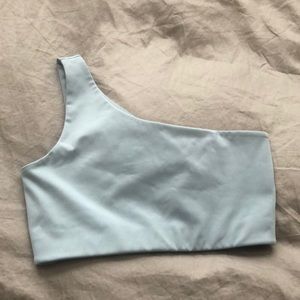 Girlfriend Collective One Shoulder Bra